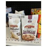 Pepperidge Farm milano 2-6oz Santa Cruz 8.6oz