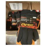 Heat Logic thermal gloves L/XL mens 3 ct