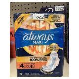 Always maxi 33 pads