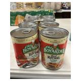 Chef Boyardee beef ravioli 8-15 oz cans