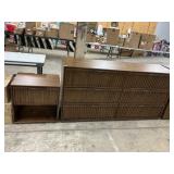 6- Drawer dresser- 1 drawer nighstand