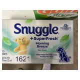 Snuggle dryer sheets 70 ct