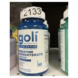 Goli creatine monohydrate gummies 3-60ct
