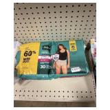 Depend 30 ct womens underwear M