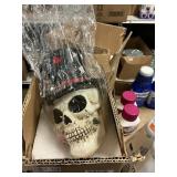 Skull  statue