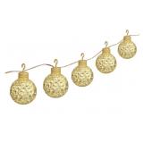 8-Function LED ornament lights 5ct warm white