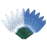 5- Function LED C6 lights 150ct Cool white to blue