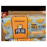 Polar seltzer orange vanilla 8 cans