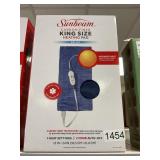 Sunbeam king size heating pad