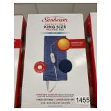 Sunbeam king size heating pad