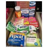MIsc stomach meds lot 12 items