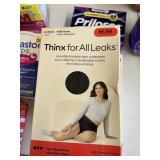 Thinx 3 pairs underwear size Med