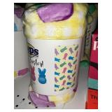 Peeps plush throw 50x60    3 ct