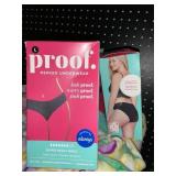 Proof  period underwear brief heavy 4 boxes