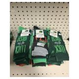 St.Pat.Day socks 9 pk 3 pairs per pack shoe 6-12