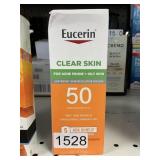 Eucerin clear skin spf50  3-2.5 fl oz