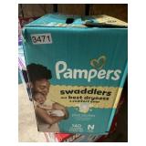Pampers 140 diapers size NB