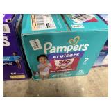Pampers 70 diapers size 7