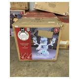6ft tall Pre-lit prismatic snowman