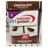 Premier Protein chocholate 12 pack