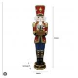 6ft Pre-lit musical grand nutcracker