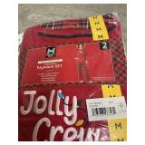 Womens 2pc PJ set M 2 ct