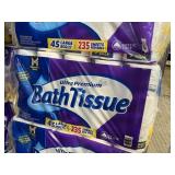 Bath tissue 45 large rolls
