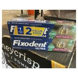 Fixodent ultra max hold 2 value pack