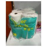 Paper towels 6 rolls