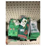 St.Pat.Day socks 9 pk 3 pairs per pack shoe 6-12