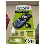 Dymo label maker