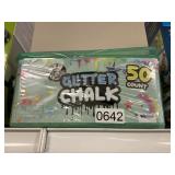 Glitter chalk 50ct