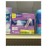 Tampax radiant 38 tampons