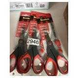 Scotch scissors 2 pairs