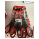 Scotch scissors 2 pairs