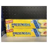 Glad press n seal 2-70 sq ft