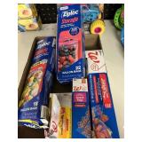 Ziploc bags lot 5 ct
