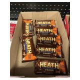 Heath bars 8-2.8 oz bars