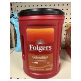 Folgers colombian medium 40.3 oz