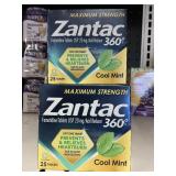 Zantac cool mint 4-25 tablets