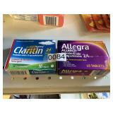 Claritin 10 tablets-Allegra 15 tablets