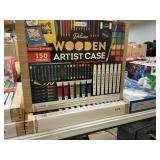 Deluxe wooden artist case 150pcs