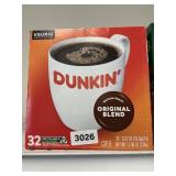 Dunkin medium roast 32 K cups