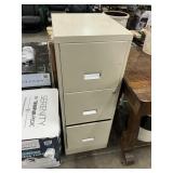 3- Drawer metal file cabinet-used