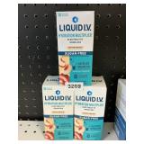 Liquid IV drink mix white peach 3-10 sticks