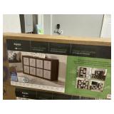 Bayside room divider w/ 8 storage bins