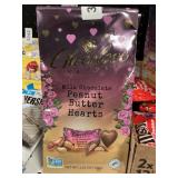 Chocolate PB hearts 2-3.52oz