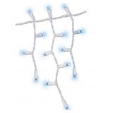 LED icicle lights 300ct blue