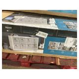 Bayside room divider w/ 8 bins
