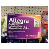 Allegra allergy 45 tablets